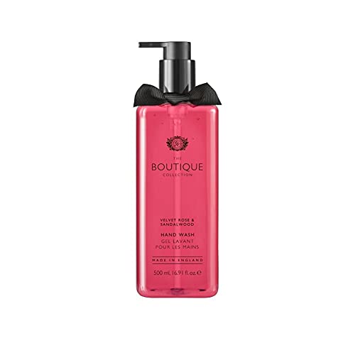 Grace Cole Boutique Velvet Rose & Sandalwood - Sapone per lavare le mani, 500 ml