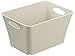 Produktbild Rotho Living Aufbewahrungsbox 11l, Kunststoff (PP) BPA-frei, cappuccino, 11l (35,5 x 26,0 x 19,2 cm)