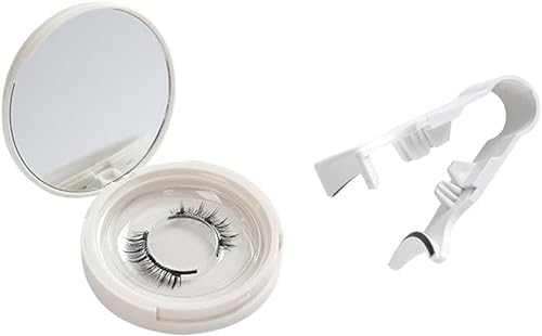 マグネット式 つけまつげ ナチュラル 磁石 磁気 つけまつ毛 1ペア 長持ち 人気 クリップ付き 収納ボックス付き 磁気まつげ 3d 防水 快適 再利用可能 女性化粧 初心者 (ナチュラルスタイル#1)