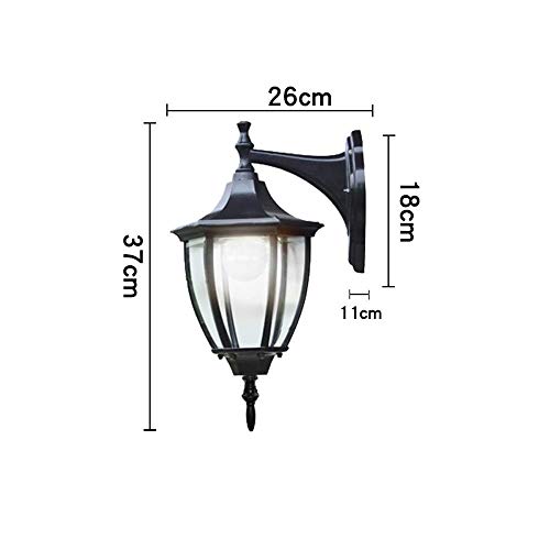 Lampe murale extérieure E27 pour sécuriser les escaliers et balcons