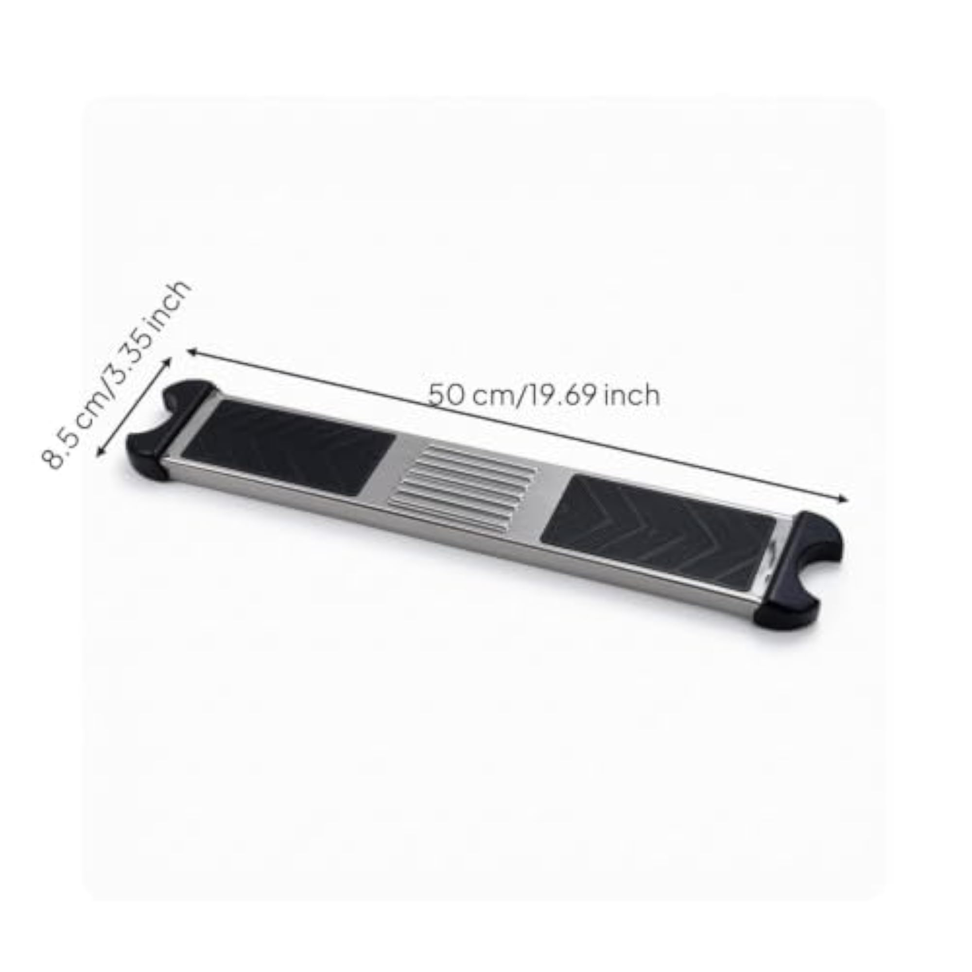 Stainless Steel Pool Ladder Step with Rubber Pads, Anti-Slip