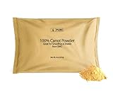 Carrot Powder (8 oz), Non-GMO, Smoothies, Shakes, Sauces, No Additives or Fillers, Made in the USA