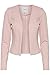 Produktbild ICHI IHKATE SHORT BL Damen Blazer Kurzblazer Jacke Kurzblazer mit Stretch, Größe:XS, Farbe:Rose Smoke Melange (1415061)