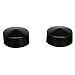 Seachoice Bearing Protector Covers for Boat Trailers, Black Plastic, Pack of 2