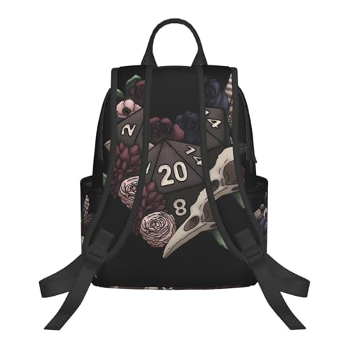 Dungeonss Game Backpack Dragons Backpack Casual Travel Daypack Laptop Bag for Men's Women's3