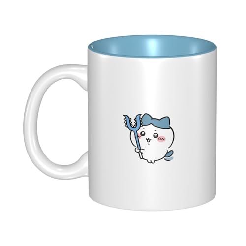 マグカップ ちいかわ ハチワレ コーヒーカップ 陶磁器 ミルクコップ おしゃれ 持ちやすい 耐熱 耐冷 人気 かわいい プレゼント 母の日 記念日 電子レンジ対応 330ml
