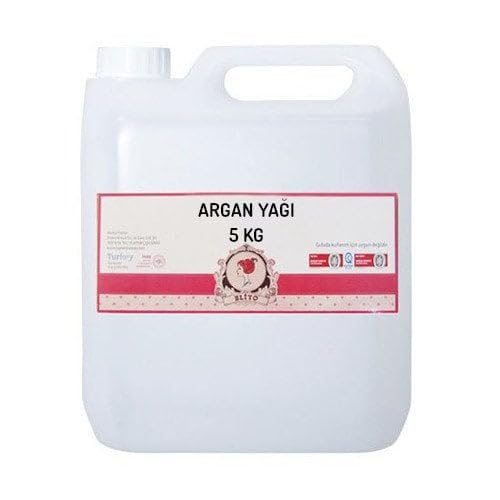 Elito Argan Yağı (Soğuk Sıkım) - 5 lt