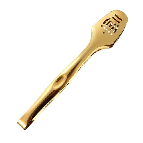 Pinzas de cocina, pinzas para alimentos, pinzas de cocina, pinzas de cocina para cocinar, pinzas de servir, pinzas de metal, pinzas de acero inoxidable resistentes para té de la tarde, cenas, bodas,