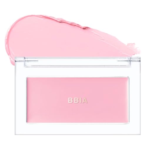 BBIA Ready To Wear Downy Cheek Cream Blush 8 Color - Creamy Blendable & Buildable Blush Dewy Texture...