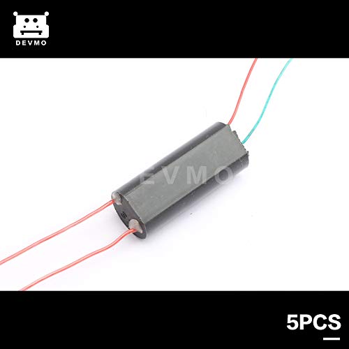 DEVMO 5 peças DC 3V-6v a 400kV 400000V módulo de alimentação step-up e gerador de alta tensão