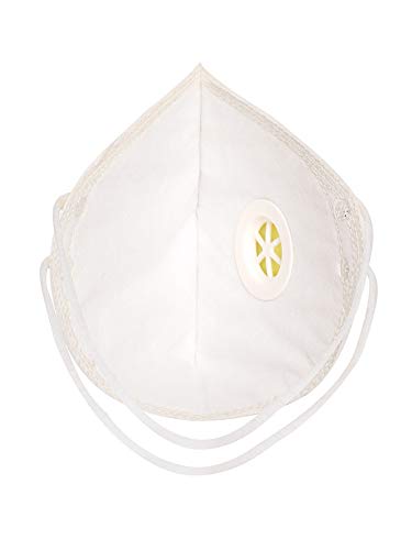 Image of GC-N95 6 Ply Mask with Exhalation Valve Anti Viral, Anti Bacterial and Reusable - Pack of 4 Beige