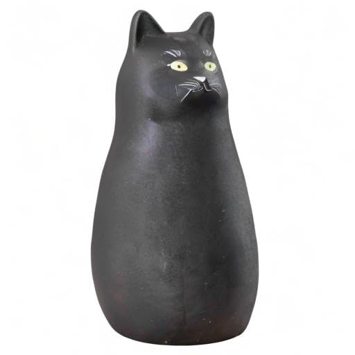 Amazon.co.jp: サンアート かわいい雑貨 「 猫 貯金箱 」 雑貨 ねこ 黒