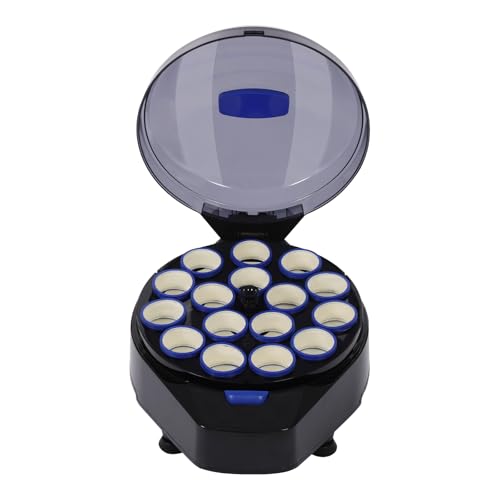 HZOPUTLH Automatic Pool Balls Cleaner, 16 Billiards Professional Electric Pool Ball Cleaner with LCD Display, 110V 180W One-Button On/Off Switch Billiard Ball Polisher Machine (Black)