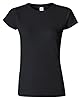 Gildan Ladies Soft Style Short Sleeve T-Shirt (M) (Black) #2