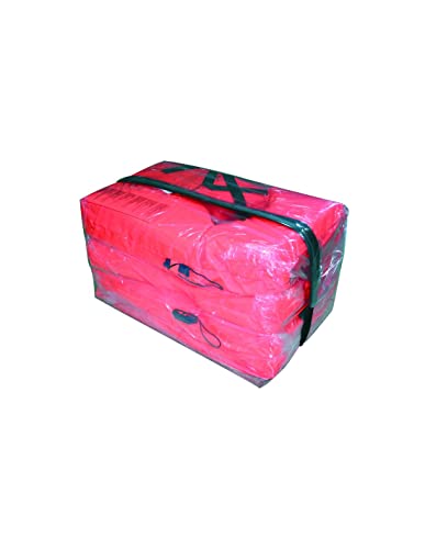 Bolsa seca para chalecos salvavidas, hecha de material transparente duradero, impermeable, diseñada especialmente para almacenar chalecos de espuma de 100N y 150N