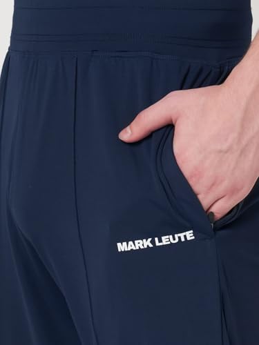 Image of MARK LEUTE Men's Straight Fit Rapid Dry Front Pleated Stretchable Lycra Trackpant
