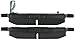 StopTech 309.08650 Sport Brake Pads with Shims and Hardware