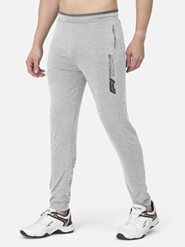 Image of BULLMER Trendy Pack of 2 Cotton Blend Active Athleisure Trackpants for Men.