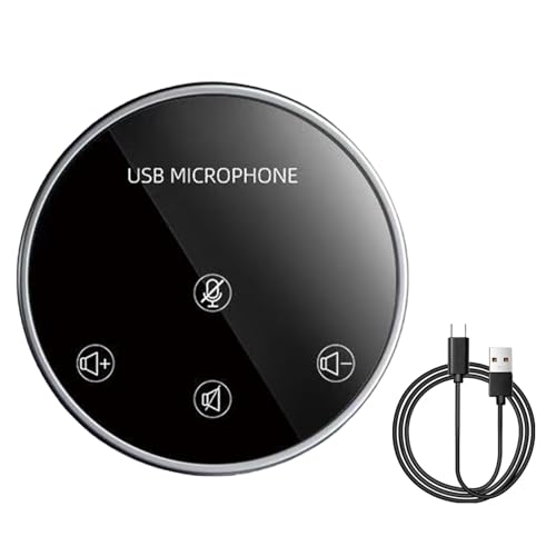Image of Conference Speakerphone for PC and Laptop, USB Conference Speaker with Microphone, AI Noise Reduction, 360 Degree Voice Pickup, Plug and Play, Compatible with Zoom, Microsoft Teams and Skype