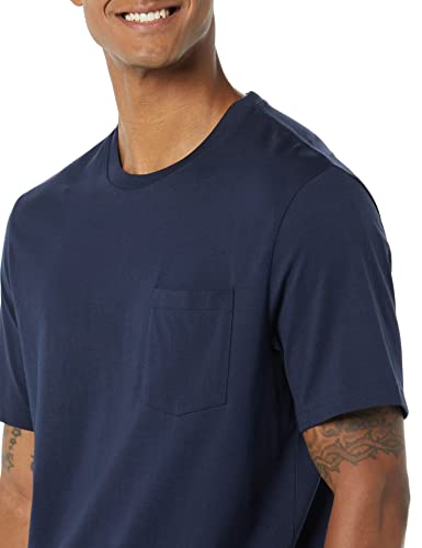 Image of Amazon Essentials Men's Short-Sleeve Crewneck Pocket T-Shirts
