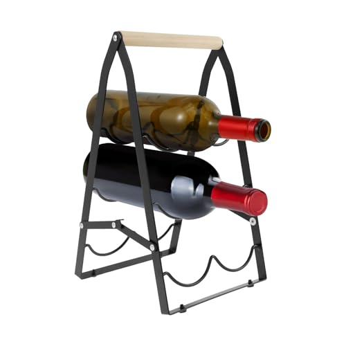 Étagère à vin peu encombrante et moderne, support bouteille cuisine - 2