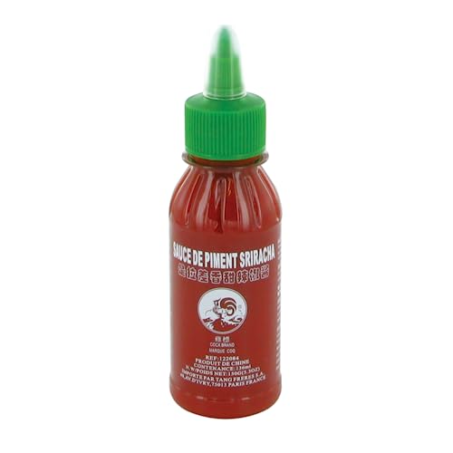 COQ - Salsa pimentada Sriracha forte 150 g (pequeño formato) - Chile salsa - Marca gallo - Envío a Francia por Bo Time (12 botellas)