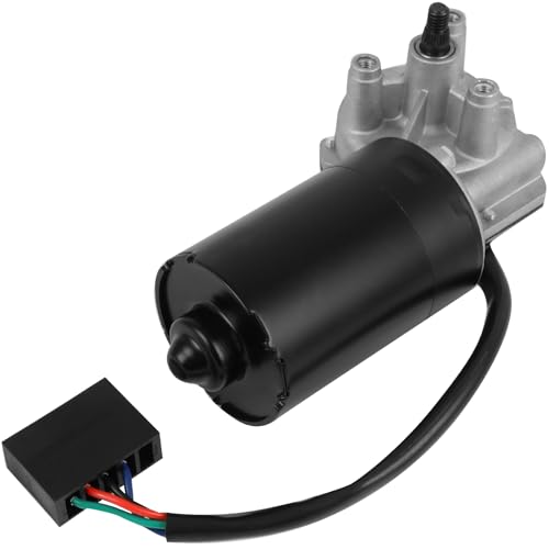 Image of ROADFAR Front Windshield Wiper Motor Replacement for Bluebird WWJ Series (School Bus) 4304440 Wiper Motor 4 Pins