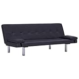 micasa bettsofa filli Sofa-Maße: vidaXL Schlafsofa mit 2 Kissen Couch Schlafcouch Gästebett Bettsofa Klappsofa Sofa Schlaffunktion Sofagarnitur Couchgarnitur Braun Kunstleder