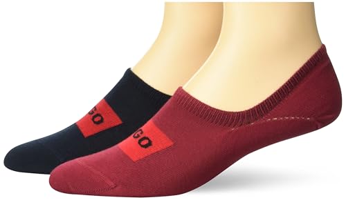 HUGO Men's 2-Pack Low Profile Cotton Socks