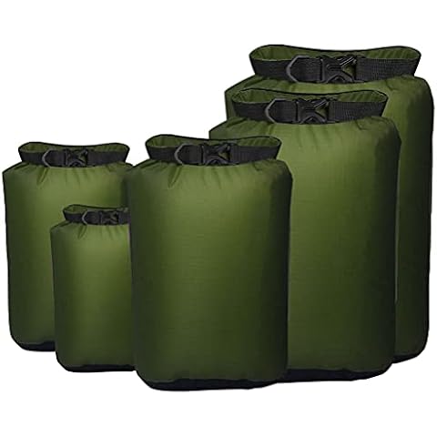 Pimoys 5 Pack Waterproof Dry Bags Cover