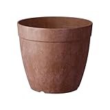 Root & Vessel Dolce Round Planter, Rust, 12'