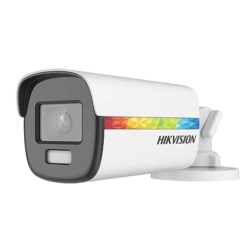 CÂMERA BULLET AN 2MP 2.8MM COLORVU LIGHT 40M IP68 WDR 130DB METAL - DS-2CE12DF8T-F - HIKVISION