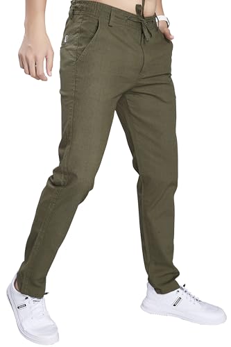 Image of DIVISIVE Men's Loose Fit Linen Blend Cotton Pants