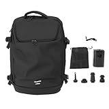 Vakuum - Rucksack 35-50L, erweiterbar, regenfest, mit USB - Ladeanschluss, für 17,3 Zoll Laptop – Leicht, geräumig und mit nassem Trockentrennfach, ideal für Reisen und Business