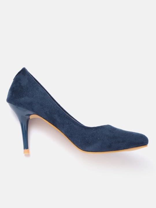 Image of ELLE Women Pointed Toe Stiletto Heel Slip-On Pumps