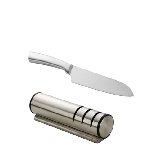 Aiguiseur de couteaux 3 étapes gris HJZZQH pour cuisine
