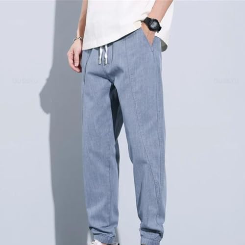 Men's Jogger Pants Spring Summer Cotton Cargo Jeans Casual Denim Harem Sweatpants Hip Hop Trousers3