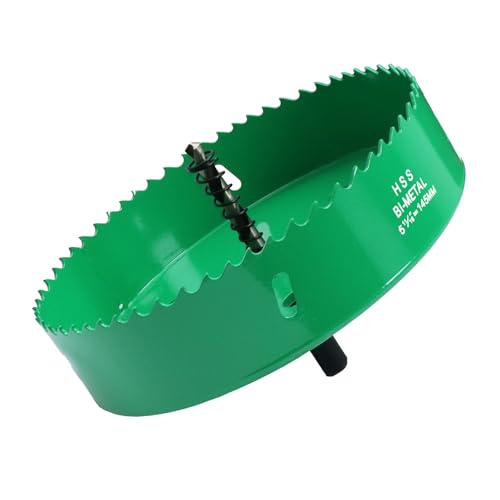 Image of 5.7 Inches /145mm Bi-Metal Hole Saw with Arbor & Pilot Bit