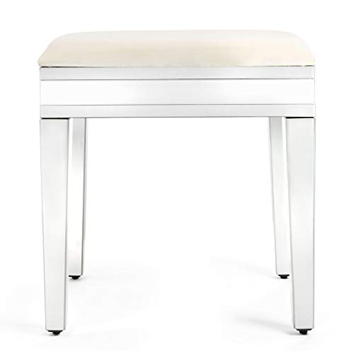 Beautify Sgabello per consolle a Specchio - Bianco...