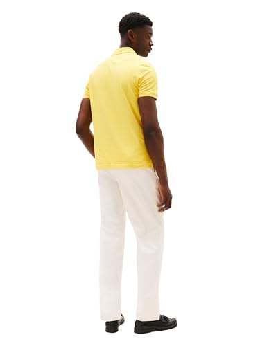 Image of Tommy Hilfiger Men's Short Sleeve Polo Shirts in Regular Fit With Stretch and Organic Pique Cotton