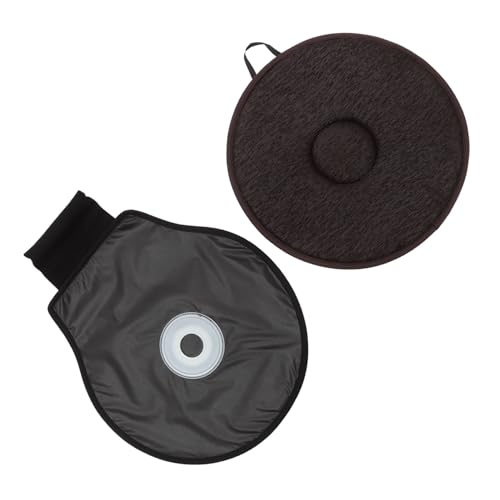 HAWILLOSCH Swivel Car Seat for Elderly 360° Rotation Seat Pad for Handicap Made of Fabric Anti-Slip Comfortable Fit