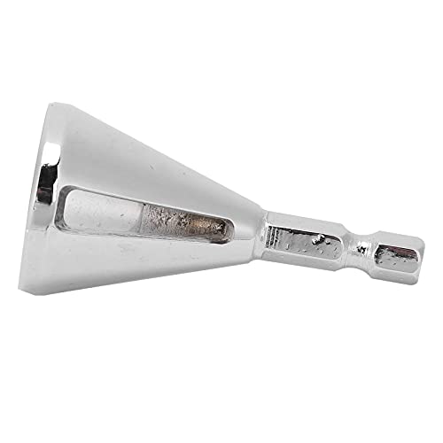 Hex Shank Chamfer, Deburring External Chamfer Tool, Stainless Steel Remove Burr Tools for Drill Bit Fits for Bolts, Mechanics Length Drill Bits