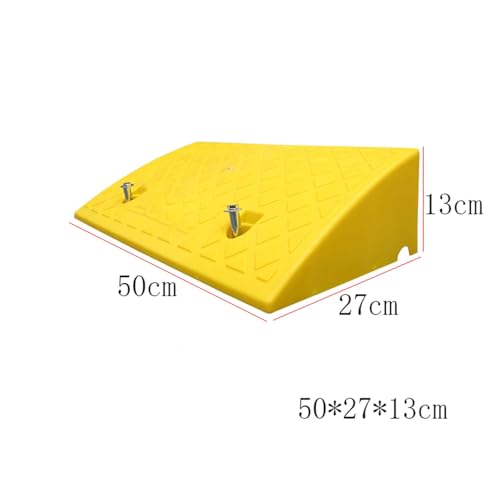 Rampas Triangulares Antideslizantes Portátiles de PVC para Carros de Mano, Resistentes al Desgaste miniatura 2