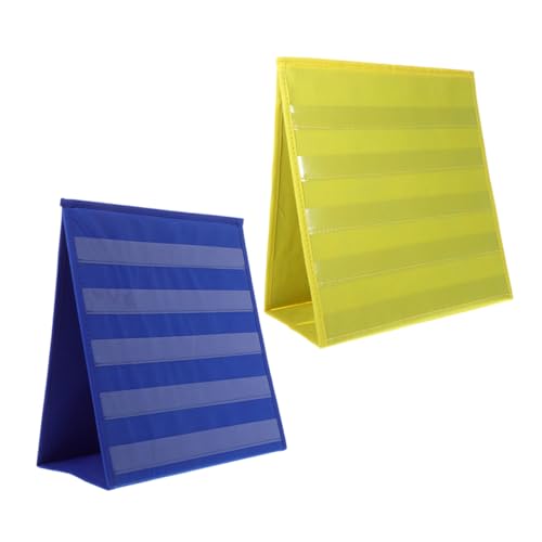 Tableau de Poche Autoportant Double Face Operitacx, Structure Triangulaire Stable