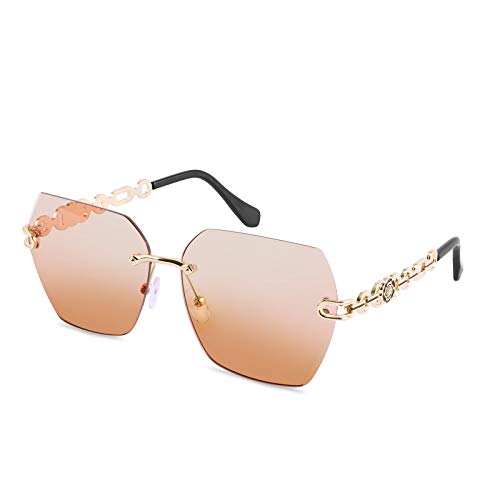 Feisedy Clásico Gafas De Sol Sin Montura Para Hombre Mujer Con Lentes Transparente De Corte De Diamante Gafas De Sol Poligonales B2567 Feisedy Clásico Gafas De Sol Sin Montura Para Hombre Mujer Con Lentes Transparente De Corte De Diamante Gafas De Sol Poligonales B2567