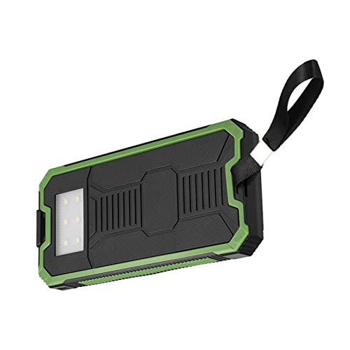 Caricatore Portatile da 20000 MAH Solar Power Bank, Doppio Caricatore del Pannello Solare USB con Carica Rapida, Kit di Caricabatterie Solari Fai -da -te per L'emergenza per