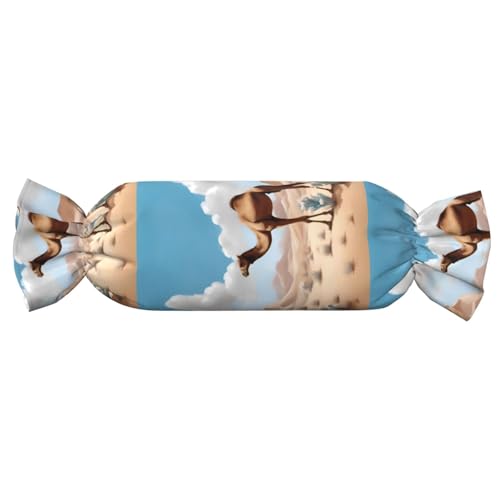 Almohada de espuma viscoelástica 62 cm x 25 cm negra