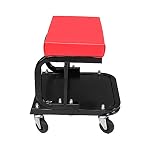 Rolling Creeper Garage Shop Seat Rolling Garage Stool Padded Mechanic Seat - Image 6