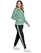 Parabler Traingsanzug Jogginganzug Zweiteiler Set Frauen Sportanzug Freizeitanzug Fitness Zipper Hoodie Sweatshirt Lang Hose Streetwear Outfit Sport Bekleidungsset Grün XL