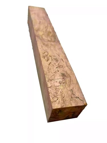 Exotic Wood Zone Pack of 2 Spalted Tamarind Turning Wood Blanks